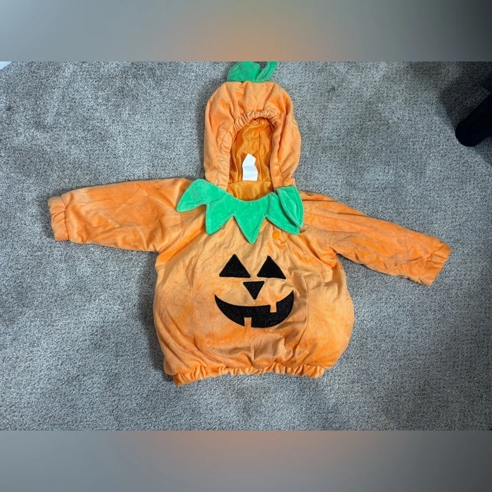 Hyde & Eek Boutique Infant Halloween Pumpkin Costume Size 12-18 Months - Picture 2 of 8